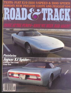 ROAD & TRACK 1979 JULY - PRELUDE, X1/9, FOLLMER FOX
